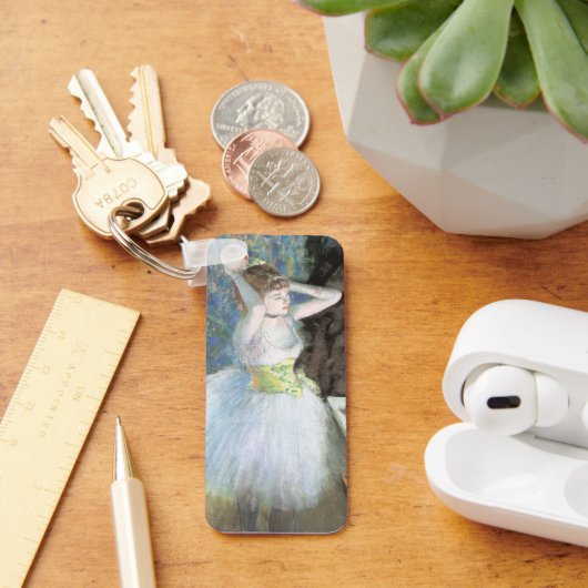 Dancer in haar kleedkamer door Edgar Degas Sleutelhanger (Bureau)