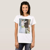 Dancer in haar kleedkamer door Edgar Degas T-shirt (Voorkant volledig)