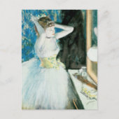 Dancer in haar kleedkamer | Edgar Degas Briefkaart (Voorkant)