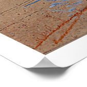 Dancer in roze gewichten poster (Hoek)