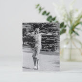 Dancer, jaren '30, briefkaart (Staand voorkant)