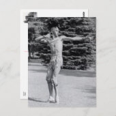 Dancer, jaren '30, briefkaart (Voorkant / Achterkant)