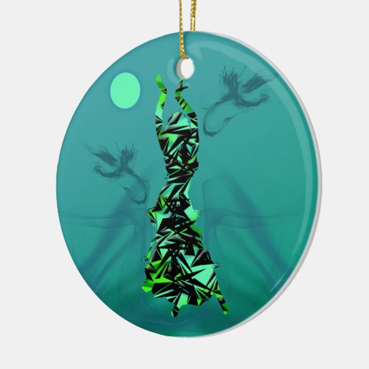 Dancer *Jinx* Keramisch Ornament (Links)