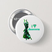 Dancer *Jinx* Ronde Button 5,7 Cm (Voorkant /achterkant)