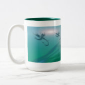 Dancer *Jinx* Tweekleurige Koffiemok (Links)