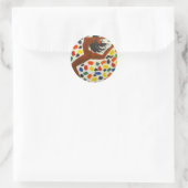 Dancer.jpg Ronde Sticker (Tas)