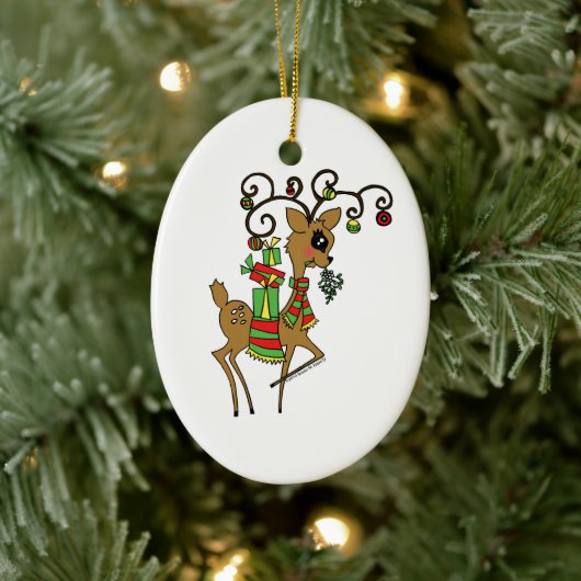 Dancer Keramisch Ornament (Boom)