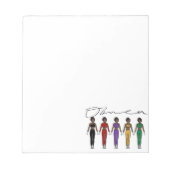 Dancer-laptopmultikleuren Notitieblok (Voorkant)