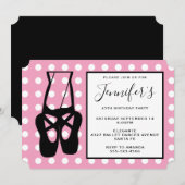 Dancer Legs & Slippers, van Cute Ballet Kaart (Voorkant / Achterkant)