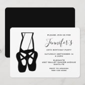 Dancer Legs & Slippers, van Cute Ballet Kaart (Voorkant / Achterkant)