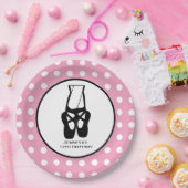 Dancer Legs & Slippers, van Cute Ballet Papieren Bordje (Feest)