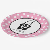 Dancer Legs & Slippers, van Cute Ballet Papieren Bordje (Gekanteld)