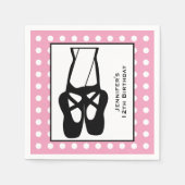 Dancer Legs & Slippers, van Cute Ballet Servet (Voorkant)