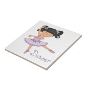 Dancer-Little Ballerina Tegeltje (Zijkant)