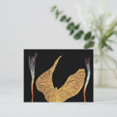 Dancer Loie Fuller van Moser Koloman (beste tweeta Briefkaart (Staand voorkant)