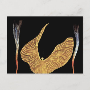 Dancer Loie Fuller van Moser Koloman (beste tweeta Briefkaart