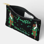 Dancer/Majorette Groene Vonk Accessoire Pouch Etui (Open)