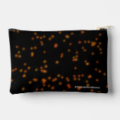 Dancer/Majorette Oranje Vonk Accessoire Pouch Etui (Achterkant)