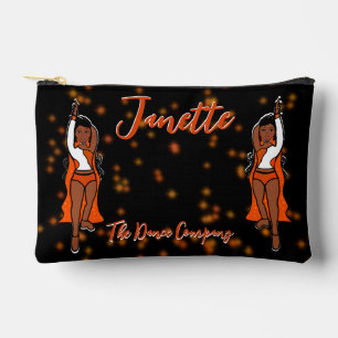 Dancer/Majorette Oranje Vonk Accessoire Pouch Etui