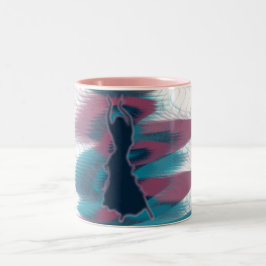 Dancer *Mako* Tweekleurige Koffiemok