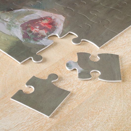 Dancer met Bouquet, vervloekt door Edgar Degas Legpuzzel (Zijkant)