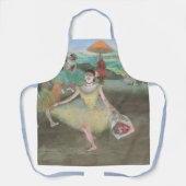 Dancer met Bouquet, vervloekt door Edgar Degas Schort (Voorkant)