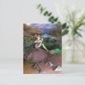 Dancer met Bouquets door Degas Briefkaart (Staand voorkant)