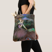 Dancer met Bouquets door Degas Tote Bag (Dichtbij)