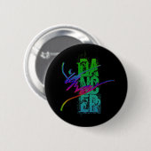 DANCER MET DANCER ARTWORK RONDE BUTTON 5,7 CM (Voorkant /achterkant)