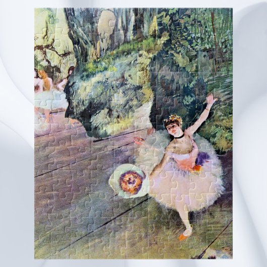 Dancer met een Bouquet van Flowers van Edgar Degas Legpuzzel