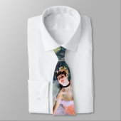 Dancer met een Bouquet van Flowers van Edgar Degas Stropdas (Gebonden)