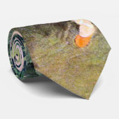 Dancer met een Bouquet van Flowers van Edgar Degas Stropdas (Opgerold)