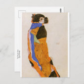 Dancer Moa door Egon Schiele Briefkaart (Voorkant / Achterkant)