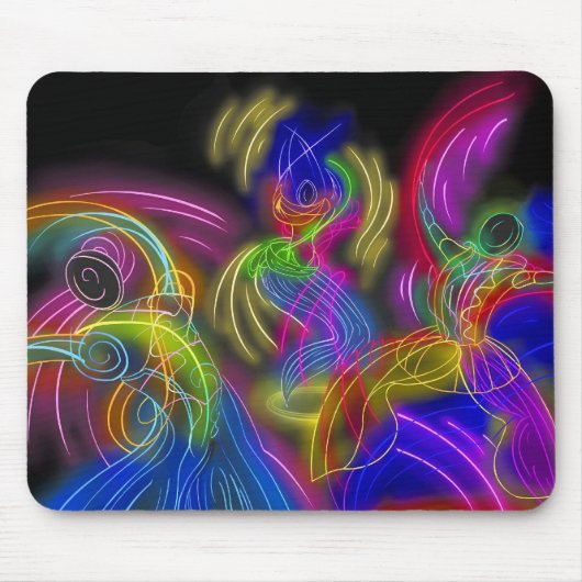 Dancer mousepad muismat (Voorkant)