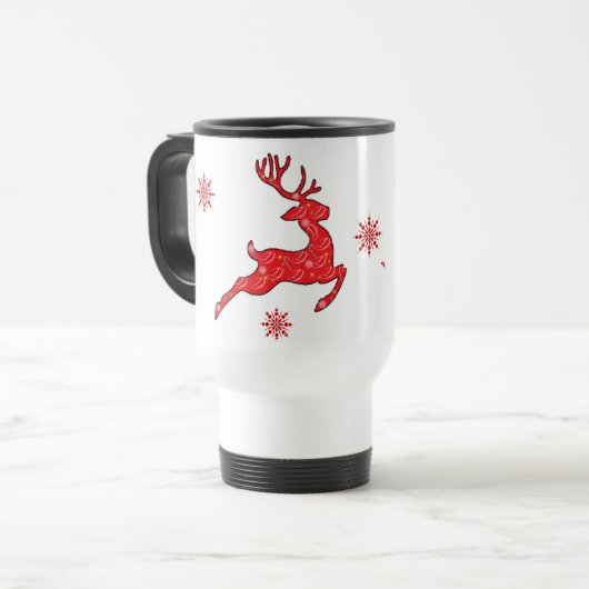 Dancer- Mugs - Christmas Gifts Reisbeker (Voorkant links)