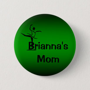 Dancer Name Mam Pin Ronde Button 5,7 Cm