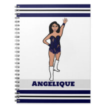 Dancer Navy Fringe Notitieboek #2