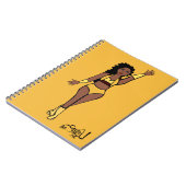 Dancer Notitieboek Gold / Cherry (Linkerzijde)