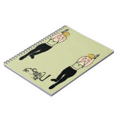 Dancer Notitieboek Mint / Zwart (Linkerzijde)