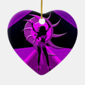 Dancer *Onca* Keramisch Ornament (Achterkant)