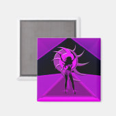 Dancer *Onca* Magneet (Voorkant / Achterkant)