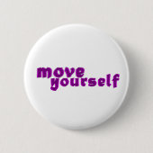 Dancer *Onca* Ronde Button 5,7 Cm (Voorkant)