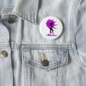 Dancer *Onca* Ronde Button 5,7 Cm (In situ)