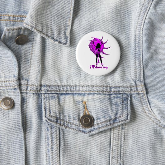 Dancer *Onca* Ronde Button 5,7 Cm (In situ)