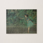 Dancer op het werkgebied door Edgar Degas,  ballet Legpuzzel (Horizontaal)