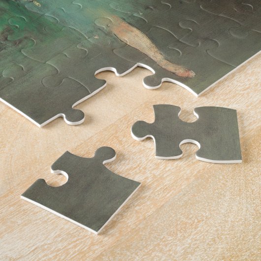 Dancer op het werkgebied door Edgar Degas,  ballet Legpuzzel (Zijkant)