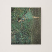 Dancer op het werkgebied door Edgar Degas,  ballet Legpuzzel (Verticaal)