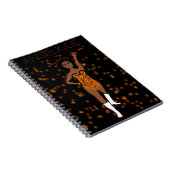 Dancer Oranje Fringe Notitieboek #1 (Rechterzijde)