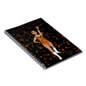 Dancer Oranje Fringe Notitieboek #2 (Rechterzijde)