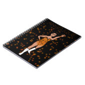 Dancer Oranje Fringe Notitieboek #2 (Linkerzijde)